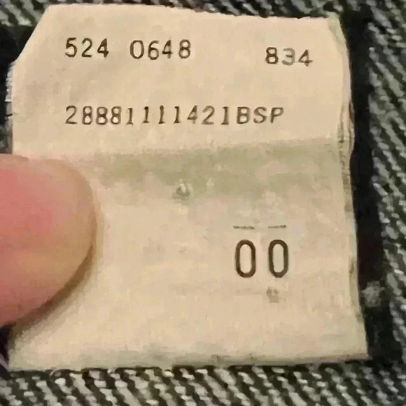 VINTAGE 80s Lee denim jean jacket - Picture 12 of 16